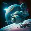 Puzzles Ravensburger - Aventuras en el Espacio. 3x49