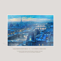 Puzzle Pintoo Book Cover A6 233pcs - Evgeny Lushpin - Spanning the Seine