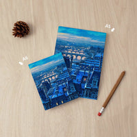 Puzzle Pintoo Book Cover A6 233pcs - Evgeny Lushpin - Spanning the Seine