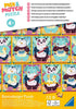 Puzzles Ravensburger Mix & Match. Animales Musicales. 3x24 piezas