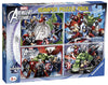 Puzzle Ravensburger - Vengadores. 4x100 piezas-Ravensburger-Doctor Panush