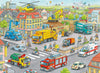 Puzzle Ravensburger 100 piezas - Vehículos en la Ciudad-Ravensburger-Doctor Panush