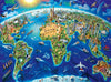 Puzzle Ravensburger 200 piezas - El mundo visto desde arriba-Ravensburger-Doctor Panush
