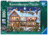 Puzzle Ravensburger - Casa de navidad. 100 piezas-Doctor Panush