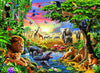 Puzzle Ravensburger - Animales en el atardecer. 300 piezas-Ravensburger-Doctor Panush