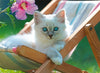 Puzzle Ravensburger - Gatito Blanco. 200 piezas