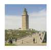 PUZZLE de MADERA Torre de Hércules (A Coruña)25 piezas-Doctor Panush-Doctor Panush
