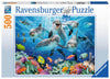 Puzzle Ravensburger - Delfines en el Arrecife 500 piezas-Doctor Panush