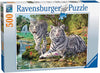 Puzzle Ravensburger - Tigres Blancos. 500 piezas-Ravensburger-Doctor Panush