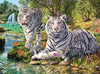 Puzzle Ravensburger - Tigres Blancos. 500 piezas-Ravensburger-Doctor Panush
