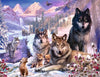 Puzzle Ravensburger - Lobos en la nieve. 2000 piezas-Doctor Panush