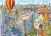 Puzzle Ravensburger - La Vuelta al Mundo en 80 días. 1000 piezas-Puzzle-Ravensburger-Doctor Panush