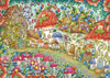 Puzzle Ravensburger - Casas de Setas Florales. 1000 piezas-Puzzle-Ravensburger-Doctor Panush