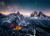 Puzzle Ravensburger - Las Tres Cimas de Lavaredo, Dolomitas. 1000 piezas-Puzzle-Ravensburger-Doctor Panush
