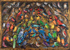 Puzzle Ravensburger - Arco iris de Pájaros. 1000 piezas-Puzzle-Ravensburger-Doctor Panush