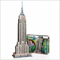 Puzzle 3D Wrebbit - Empire State Building - 975 piezas-Doctor Panush