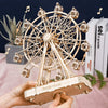 Puzzle 3D de madera Rolife - Ferris Wheel Mechanical Music Box - Caja de música