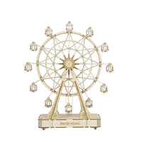 Puzzle 3D de madera Rolife - Ferris Wheel Mechanical Music Box - Caja de música