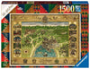 Puzzle Ravensburger - Mapa de Hogwarts. 1500 Piezas-Doctor Panush