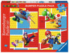 Puzzle Ravensburger - Super Mario. 4x100 piezas-Doctor Panush