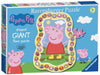Puzzle Ravensburger silueta - Peppa Pig. 24 piezas gigantes-Doctor Panush