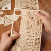 Puzzle 3D de madera Rolife - Drum Kit