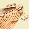 Puzzle 3D de madera Rolife - Fishing Ship