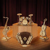 Puzzle 3D de madera Rolife - Saxophone