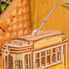 Puzzle 3D de madera Rolife - Tramcar