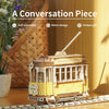 Puzzle 3D de madera Rolife - Tramcar