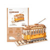 Puzzle 3D de madera Rolife - Tramcar