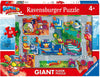 Puzzle Ravensburger de suelo - Superzings. 60 piezas gigantes-Doctor Panush