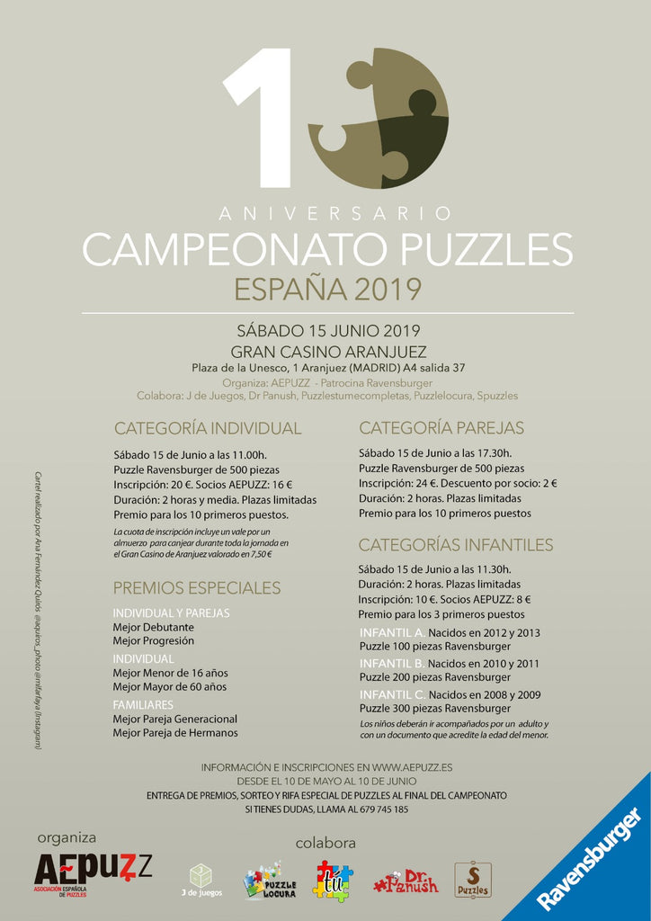 Campeonato de España de Puzzles 2019