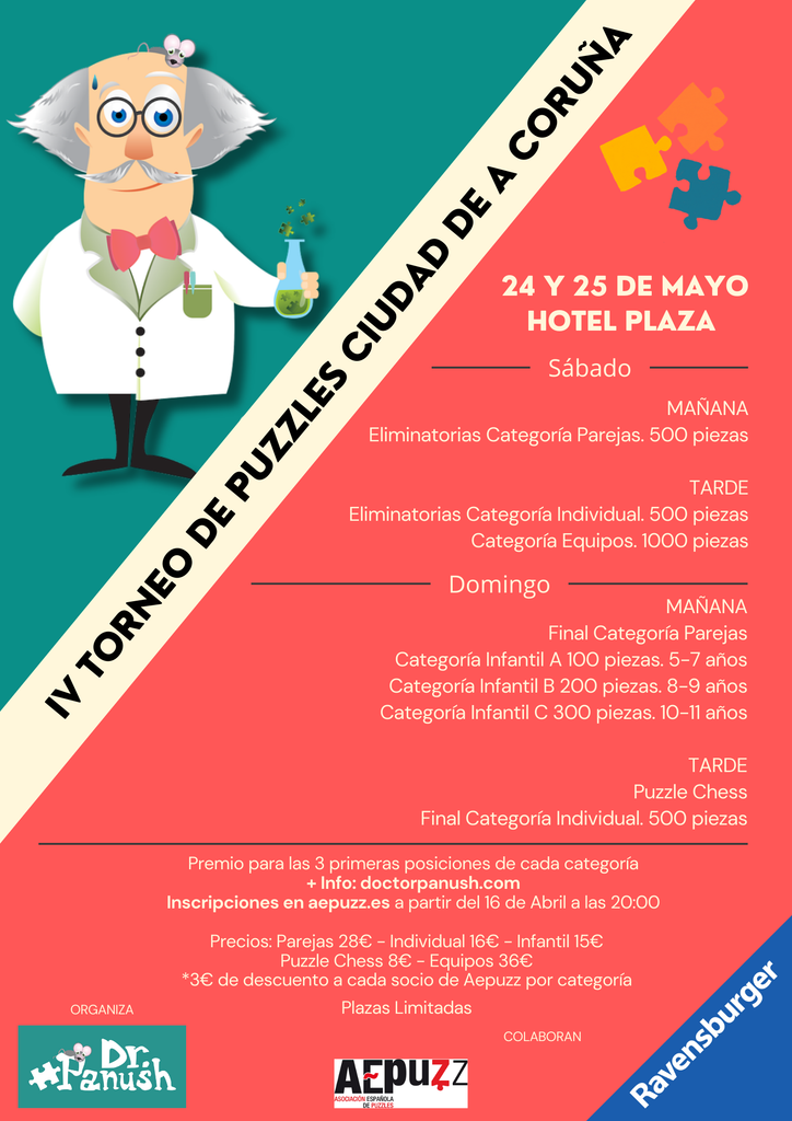 IV CONCURSO DE PUZZLES CIUDAD DE A CORUÑA