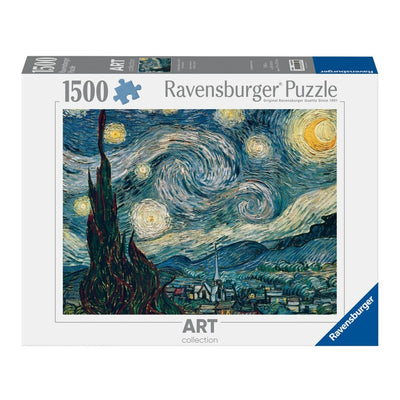 Puzzle Ravensburger - Vincent Van Gogh: Noche estrellada. 1500 Piezas