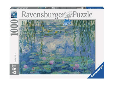 Puzzle Ravensburger - Monet. Nenúfares. 1000 piezas-Puzzle-Ravensburger-Doctor Panush