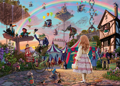 Puzzle Ravensburger - Look & Find, El circo mágico. 1000 piezas-Puzzle-Ravensburger-Doctor Panush
