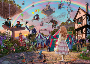 Puzzle Ravensburger - Look & Find, El circo mágico. 1000 piezas-Puzzle-Ravensburger-Doctor Panush