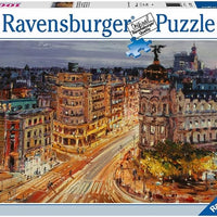 Puzzle Ravensburger - Gran Vía, Madrid. 1000 piezas-Puzzle-Ravensburger-Doctor Panush