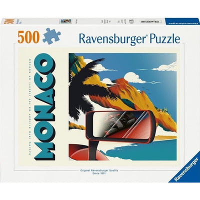 Puzzle Ravensburger - Fórmula 1 Mónaco. 500 piezas