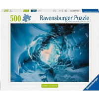 Puzzle Ravensburger - En el Ojo del Glaciar. 500 piezas