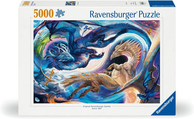 Puzzle Ravensburger - Dragón Día y Noche. 5000 piezas