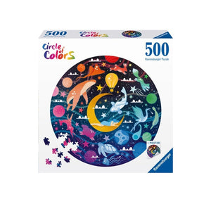 Puzzle Ravensburger Circular - Sueños (Circle of Colors). 500 piezas