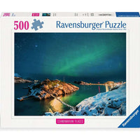 Puzzle Ravensburger - Aurora Boreal. 500 piezas