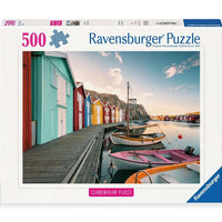 Puzzle Ravensburger - Casas Flotantes en Smogen. 500 piezas