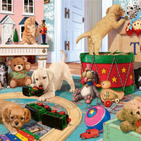 Puzzle Ravensburger - Cachorros Juguetones. 150 piezas