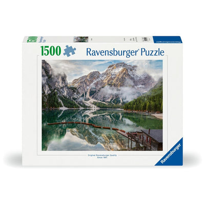 Puzzle Ravensburger - Lago Braies. 1500 piezas