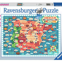 Puzzle Ravensburger - Mapa de Vinos Ibéricos. 1000 piezas-Puzzle-Ravensburger-Doctor Panush