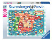 Puzzle Ravensburger - Mapa de Vinos Ibéricos. 1000 piezas-Puzzle-Ravensburger-Doctor Panush