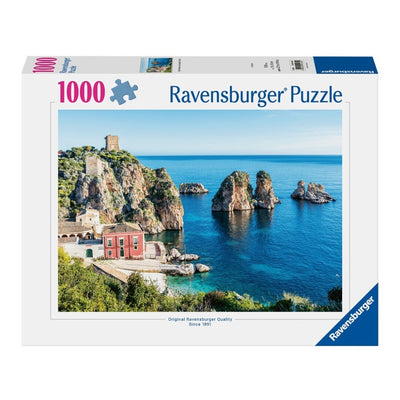 Puzzle Ravensburger - Faraglioni de Scopello, Sicilia. 1000 piezas-Puzzle-Ravensburger-Doctor Panush